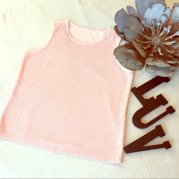 Talbots NEW Textured Pink - Picture 2 of 7